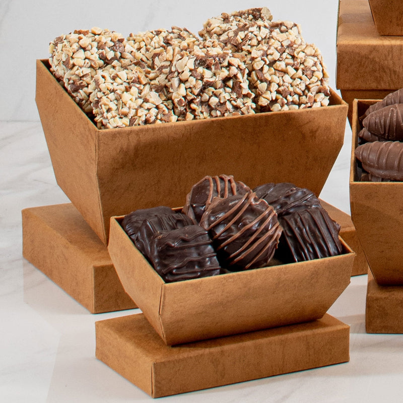 Purim Mishloach Manot Chocolate & Cookie 5-Tier Gift Tower 2 - Swerseys