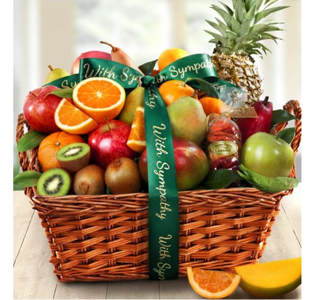 Shiva and Sympathy Tropical Abundance Fruit Basket - Swerseys