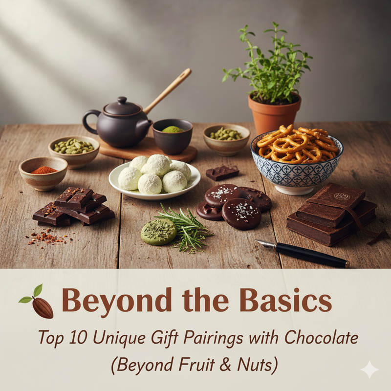 Top 10 Unique Gift Pairings with Chocolate (Beyond Fruit & Nuts)