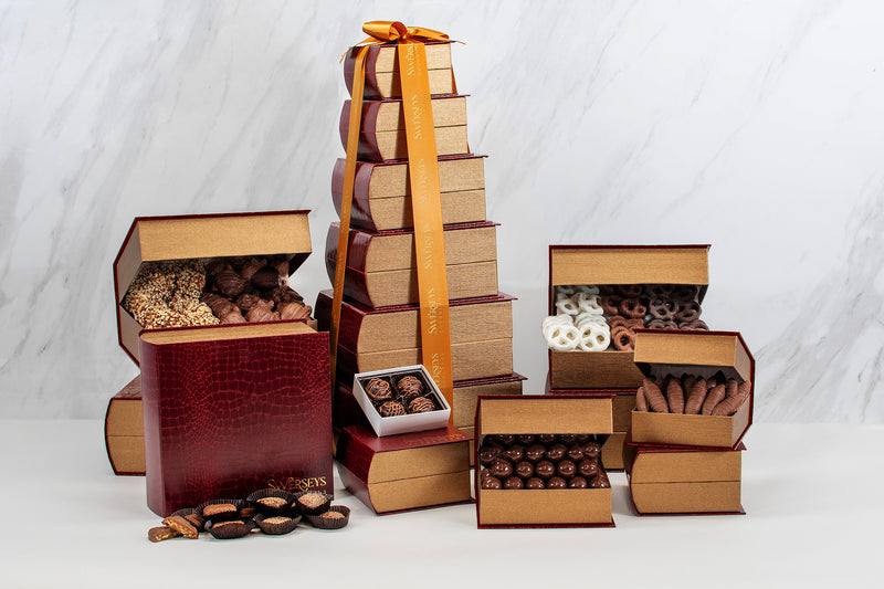 Gift Towers: Gourmet Chocolates, Nuts and Pastry