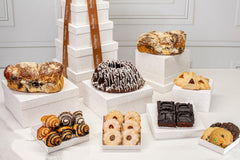 Purim Grand Indulgence Signature White Speckled Gourmet Bakery Tower 2 - Swerseys