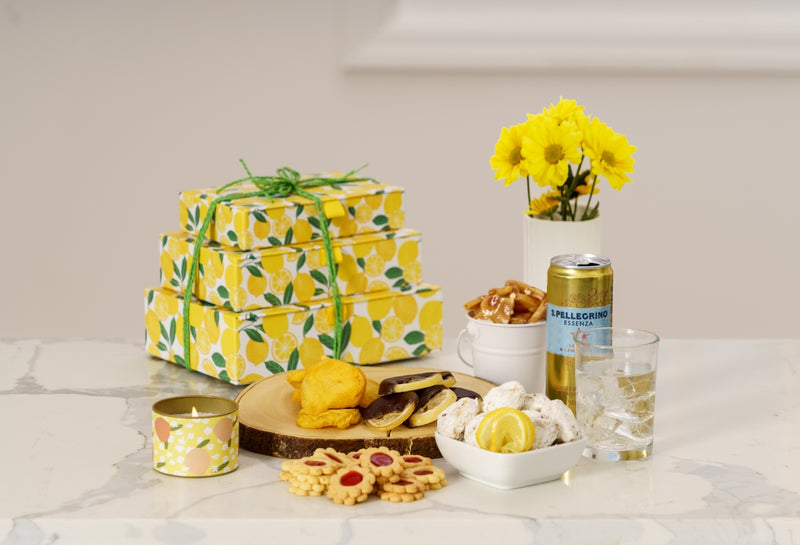 Swerseys Bright Citrusy Gift Tower
