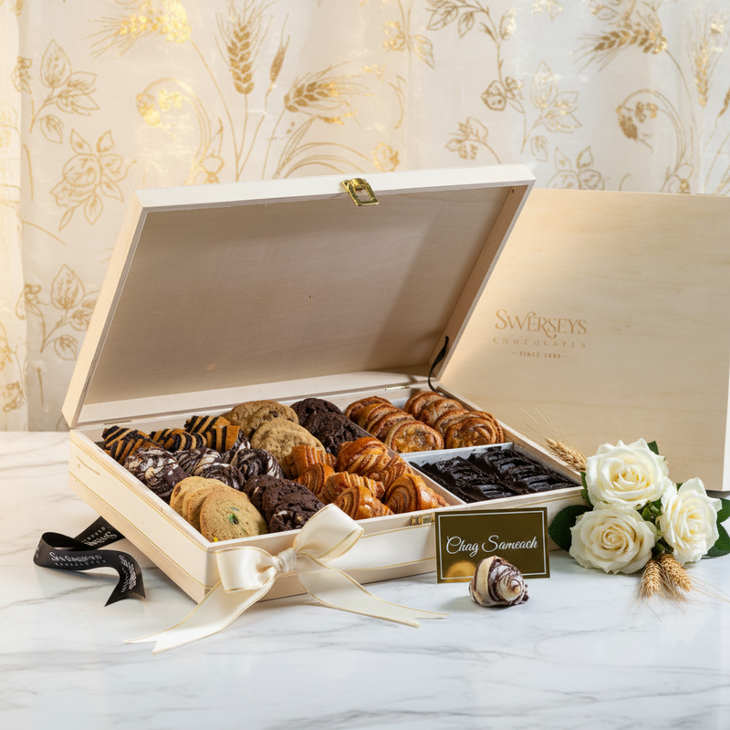 Shavuot Assorted Pastries Large Bakery Gift Box | Swerseys Chocolate