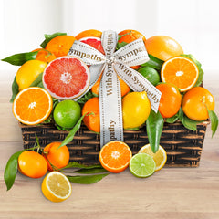 The Citrus Grove Sympathy Gift Basket
