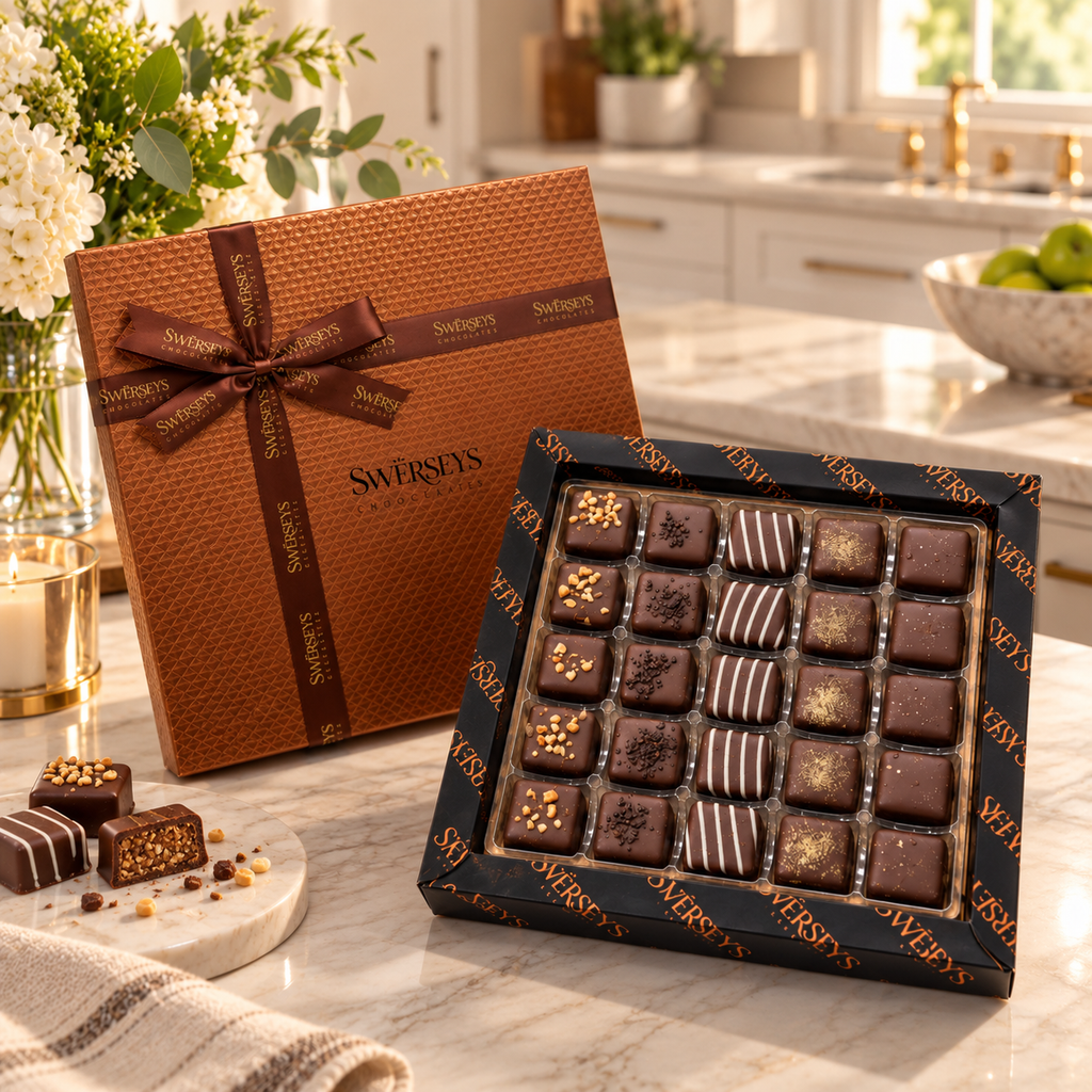 Swerseys Parve Gourmet Chocolate Crunch Gift Box | Swerseys Chocolate