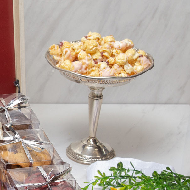 Rosh Hashanah Gourmet Popcorn & Cookies Wood Keepsake Gift Box 5 - Swerseys