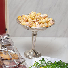 Rosh Hashanah Gourmet Popcorn & Cookies Wood Keepsake Gift Box 5 - Swerseys