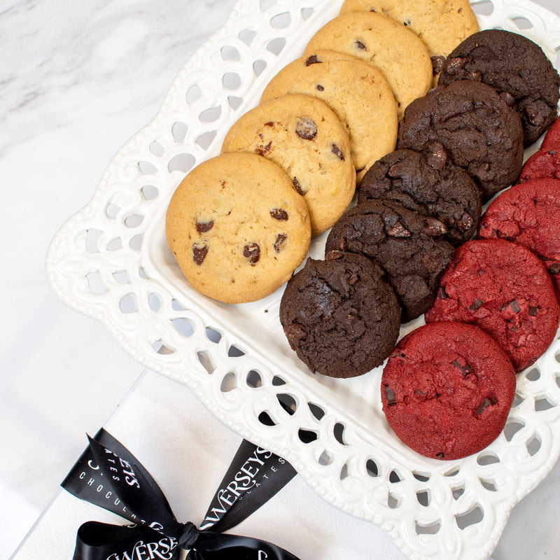 Signature Assorted Gourmet Cookies Gift Set with Designer Tray 2 - Swerseys