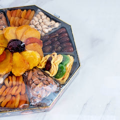 Swerseys Hanukkah Delightful Assorted Dried Fruit & Nut Gift Tray