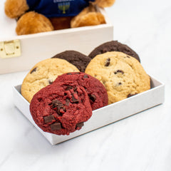 Swerseys Happy Hanukkah Teddy Bear & Cookies Gift Set 4