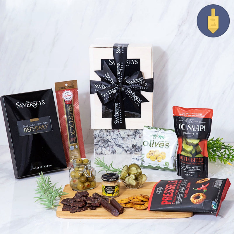 Swerseys Hanukkah Deluxe Charcuterie Lover Gift Box