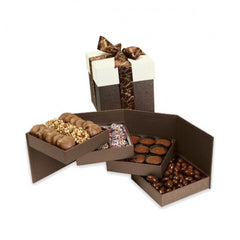 Swerseys Hanukkah Gourmet Chocolate Gift Tower