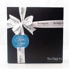 Thank You Black Chocolate Gift Box - Swerseys