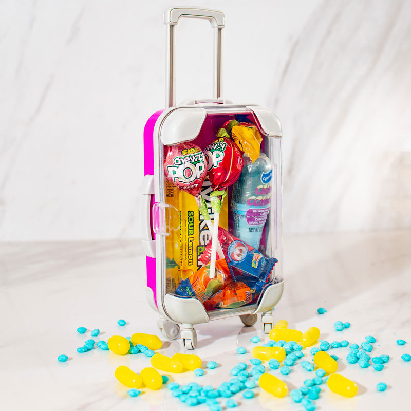 Kids Purim Candy Mishloach Manot Toy Suitcase Gift Set