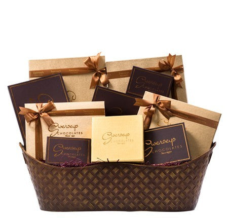 Sympathy VIP Chocolate Gift Basket - Swerseys