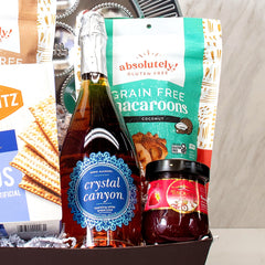 Deluxe Treats Elegant Passover Gift Basket 3 - Swerseys Chocolate