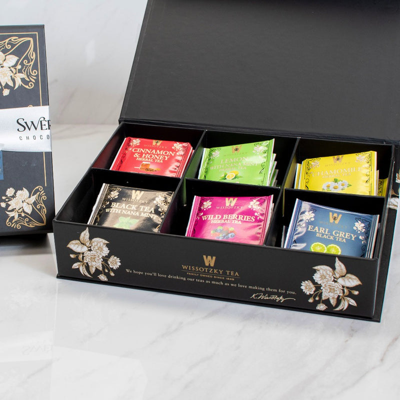Elegant Passover Tea Gourmet Gift Box Set 2 - Swerseys Chocolate
