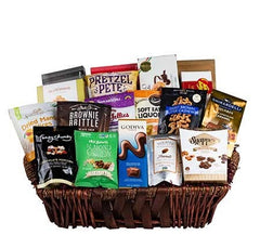 Grand Gourmet Deluxe Kosher Gift Basket - Swerseys Chocolate