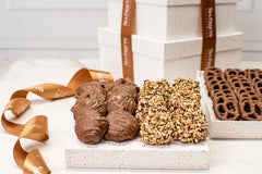 Swerseys Grand Indulgence Signature White Speckled Chocolate Gift Tower 2