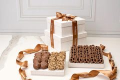 Swerseys Grand Indulgence Signature White Speckled Chocolate Gift Tower