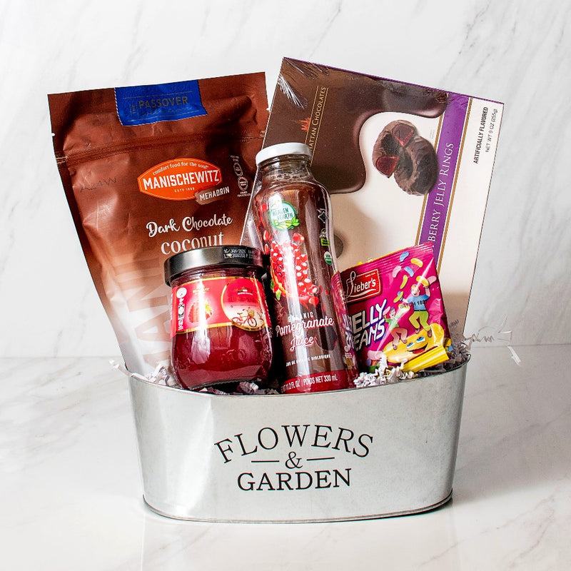 Premier Passover Gourmet Treats Gift Basket - Swerseys Chocolate