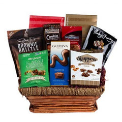 Royal Basket Of  Kosher Gourmet Treats - Swerseys Chocolate