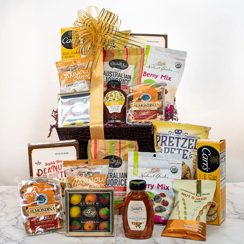 What a Sweet Surprise Kosher Gift Basket 2 - Swerseys Chocolate