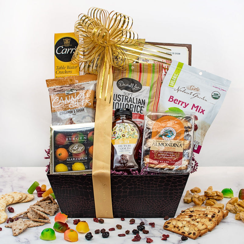 What a Sweet Surprise Kosher Gift Basket - Swerseys Chocolate